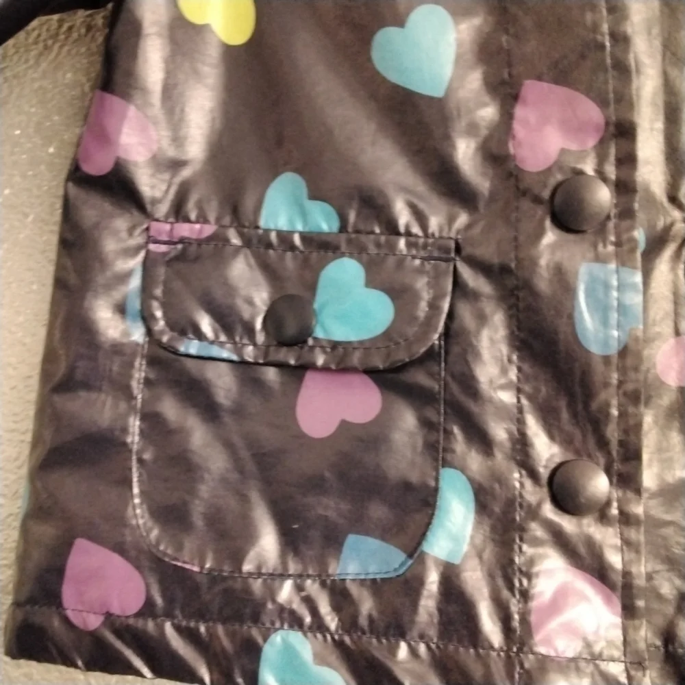 Osh Kosh B'Gosh Girl's Heart Rain Coat   Size 18Mo